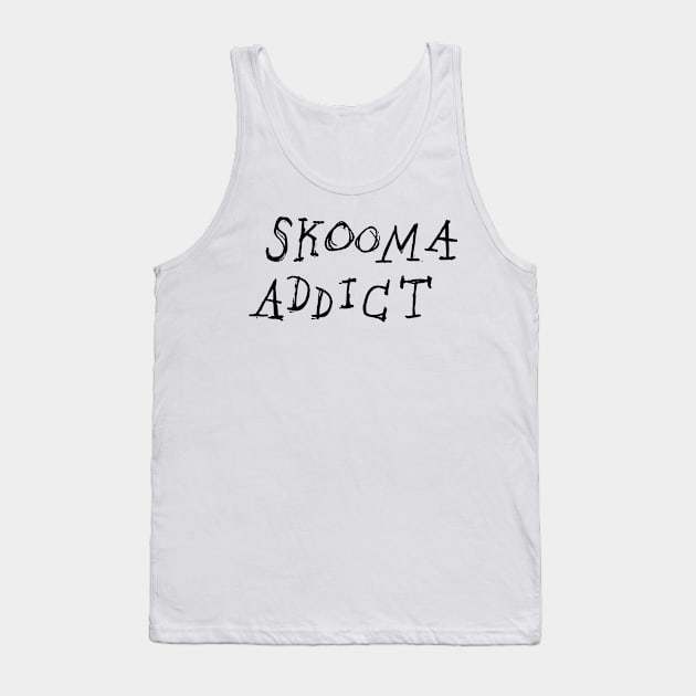 dark and gritty skooma addict Tank Top by MacSquiddles